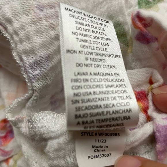 Wildfox couture Delphine Floral Tiered Midi Sundress XS Cottagecore Summer Dress - Picture 15 of 15